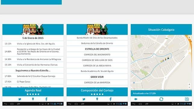 Una aplicación móvil permitirá seguir la Cabalgata de Reyes Magos