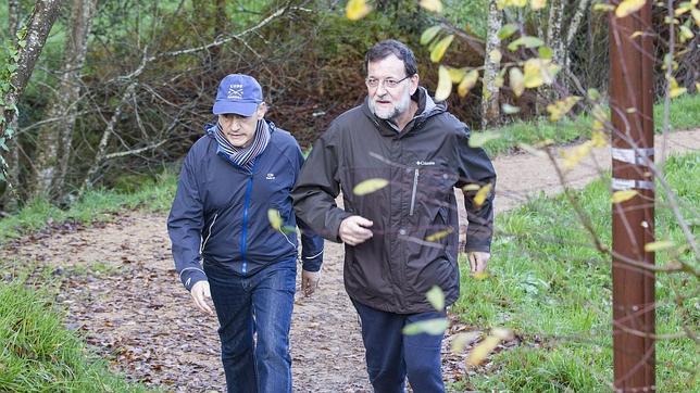 Rajoy regresa a Galicia en Navidad para celebrar su aniversario de boda