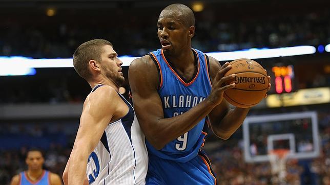 El mejor partido de Ibaka no evita la derrota de Oklahoma