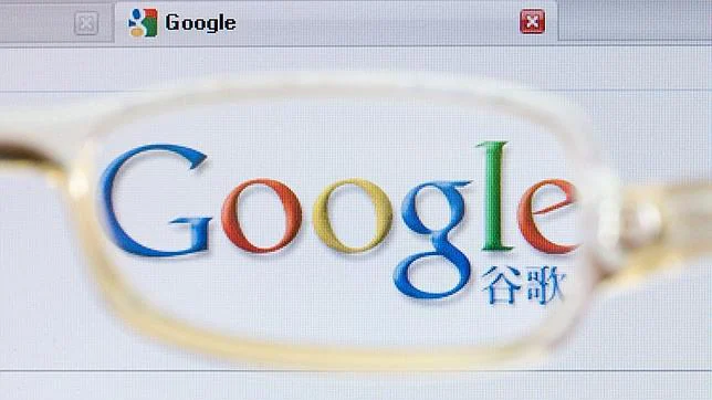 Google China vista desde el lente de unas gafas