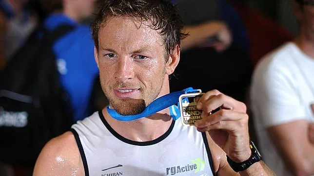 Jenson Button es un devoto del triatlón