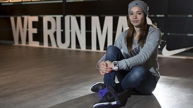 La atleta Jadilla Rahmouni posa para ABC antes de enfrentarse a la San Silvestre Vallecana 2014