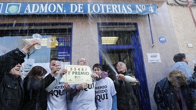 El 55.487, primer premio de la Lotería del Niño