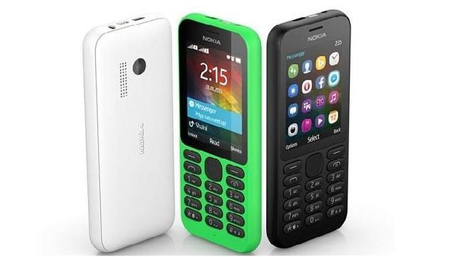 Microsoft anuncia el teléfono Nokia 215 por solo 29 dólares