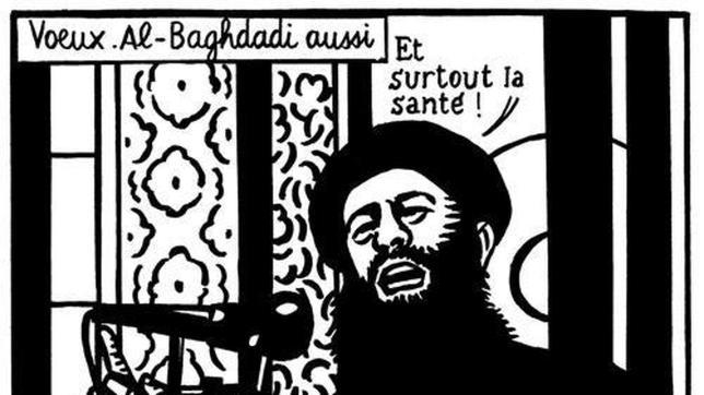 El último tuit de «Charlie Hebdo» se mofaba del líder del Estado Islámico