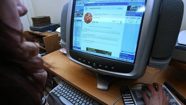 Una mujer hace compras por internet
