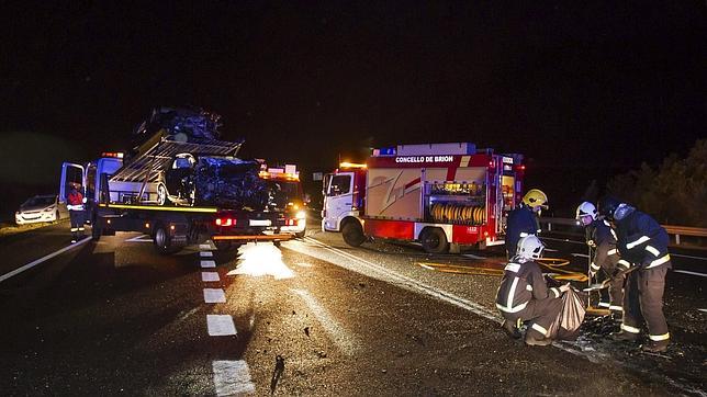 Lugo y Orense aumentan el número de víctimas en carreteras gallegas en 2014