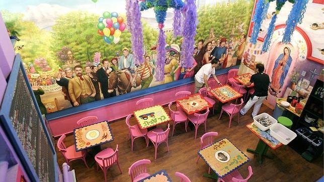 El restaurante mexicano «La Mordida», en la calle Pío Barija, 9