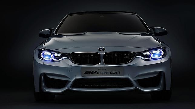 El BMW M4 Concept Iconic Light anuncia unos avanzados faros que llegarán a producirse en serie.