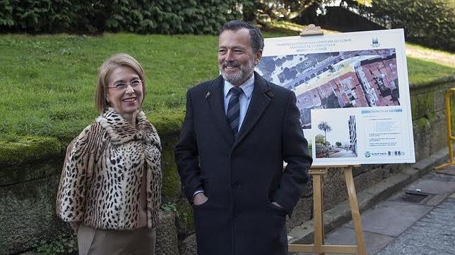 Arranca la peatonalización de Carreira do Conde en Santiago, que durará 6 meses