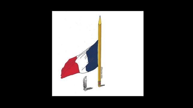 El homenaje de Helioflores a las víctimas del ataque a la revista francesa Charlie Hebdo