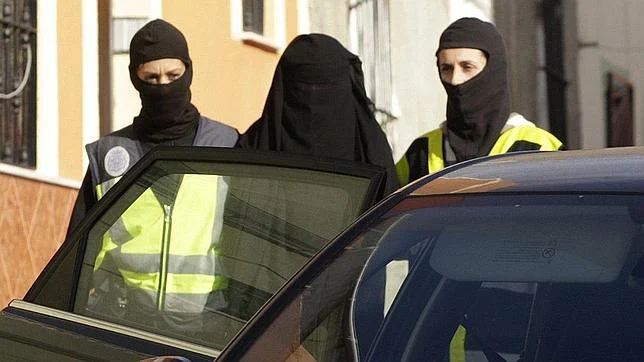 Una de las mujeres yihadistas detenidas el pasado diciembre en Melilla