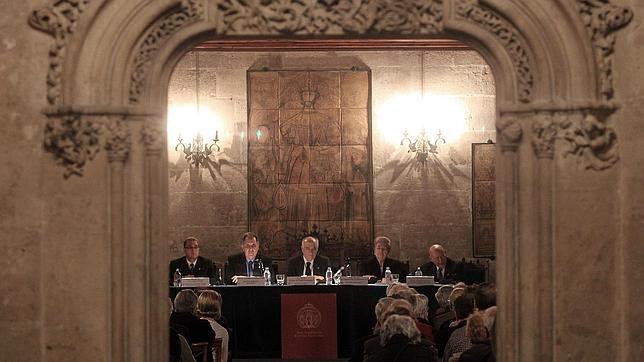 La RACV, durante la celebración del Día de la Lengua y la Cultura Valenciana