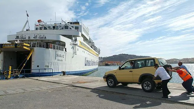 Imagen de archivo del puerto de Ceuta
