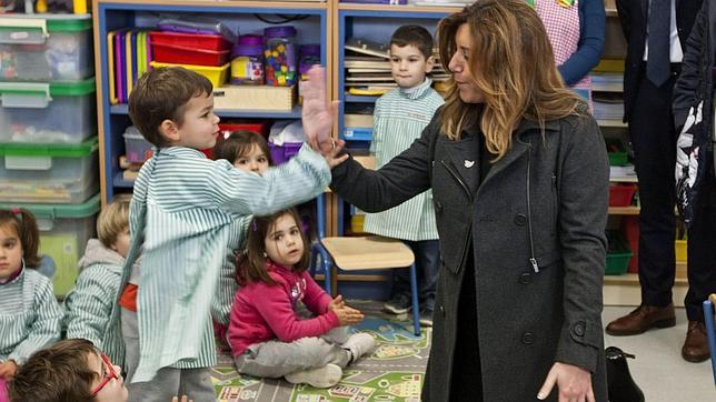 Susana Díaz asegura que su embarazo «no va a afectar al calendario electoral»