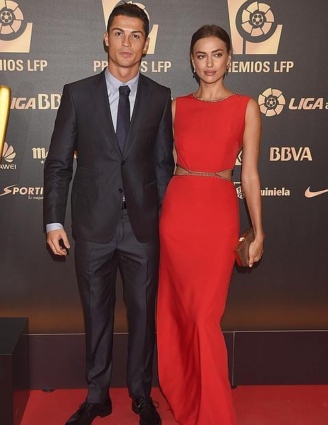 Cristiano Ronaldo e Irina Shayk, en octubre de 2014