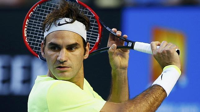 Federer presume de revés