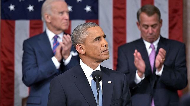 Barack Obama durante el discurso