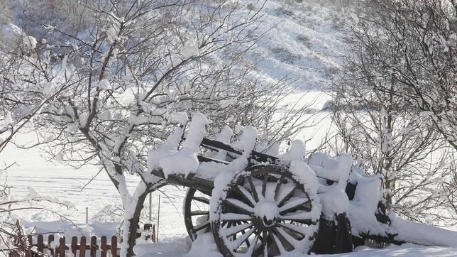 Castilla y León amanece cubierta por la nieve