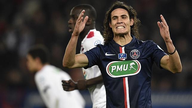 Edinson Cavani, delantero uruguayo del PSG