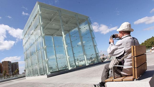 El Cubo donde se instalará la nueva sede del Pompidou en Málaga