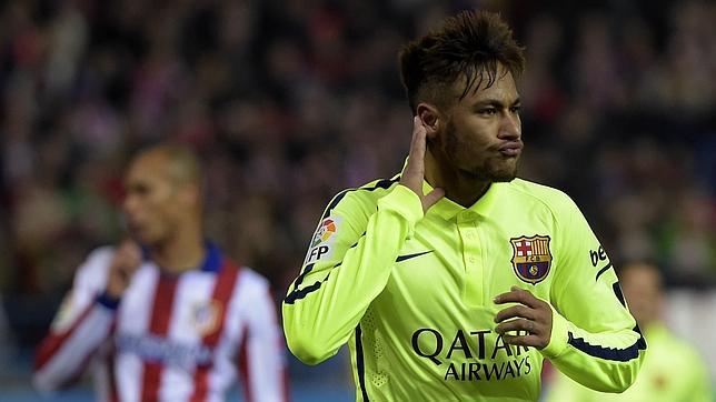 Neymar fulmina a un Atlético desquiciado