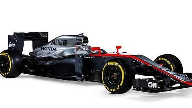 Así es el MP4/30, el nuevo coche de Fernando Alonso