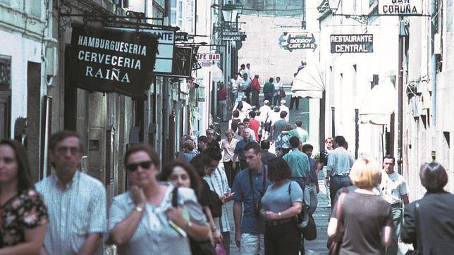 Calle Raíña de Santiago