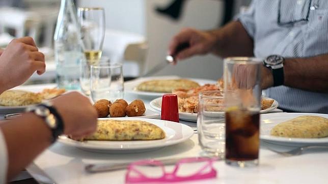 Detalle de los platos del Flash Flash