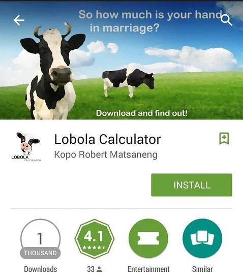 Inventan en África la aplicación que te dice cuántas vacas vale tu esposa