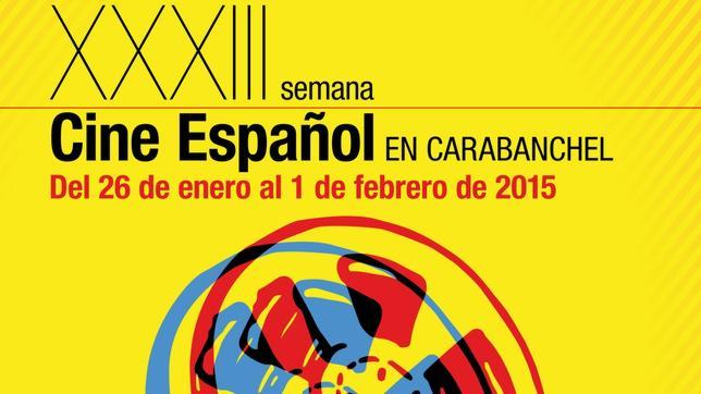 Cartel de la semana del cine español en Carabanchel