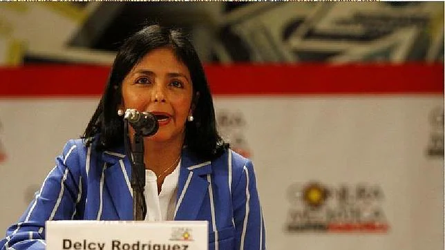 Delcy Rodríguez es canciller de Venezuela