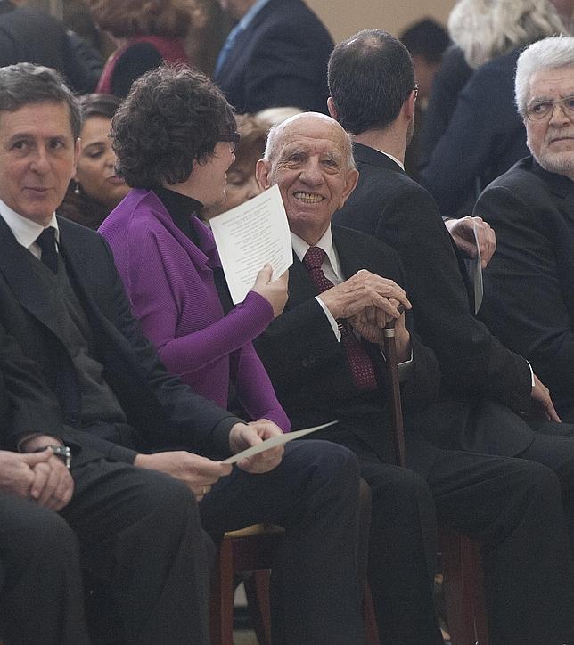 La figura ganadera, con los premiados