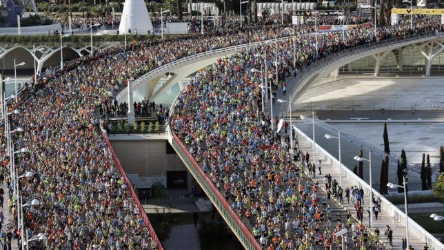 Locura por participar en el Maratón de Valencia