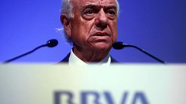 El presidente de BBVA, Francisco González