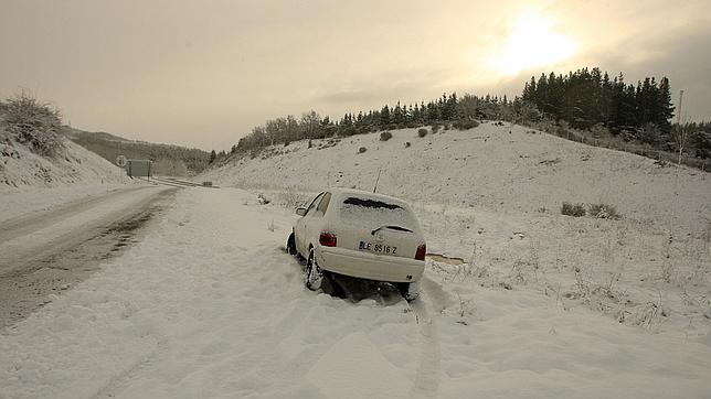 Alerta naranja hasta el viernes por fuertes nevadas en varias zonas de Castilla y León