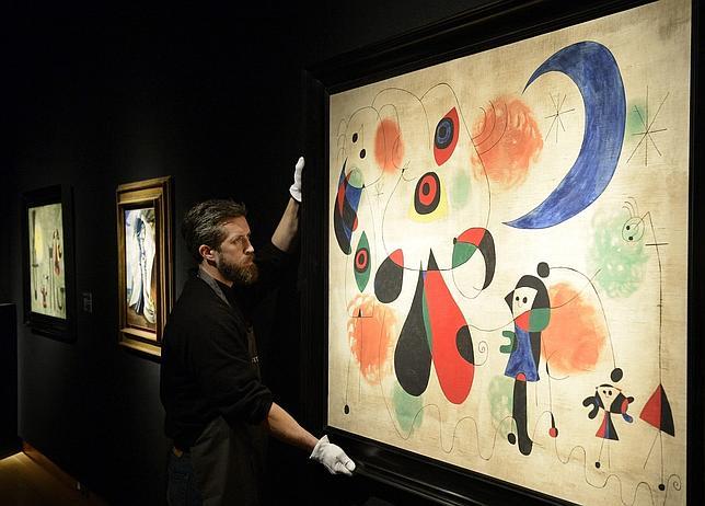 Miró, estrella en las subastas de Londres