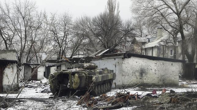 Uglegorsk, cerca de la ciudad de Debáltsevo