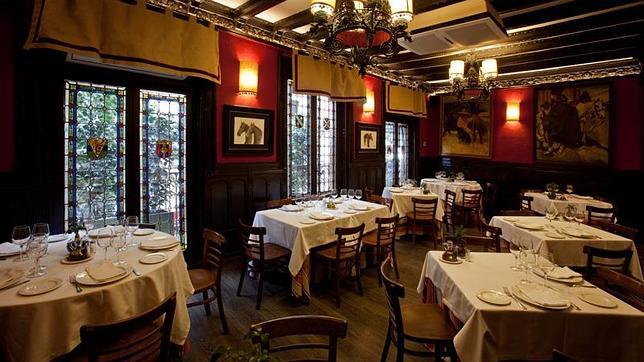 El salón Duque, en el restaurante Los Galayos de la Plaza Mayor