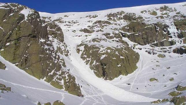 Riesgo de avalanchas en la Sierra de Madrid durante este fin de semana