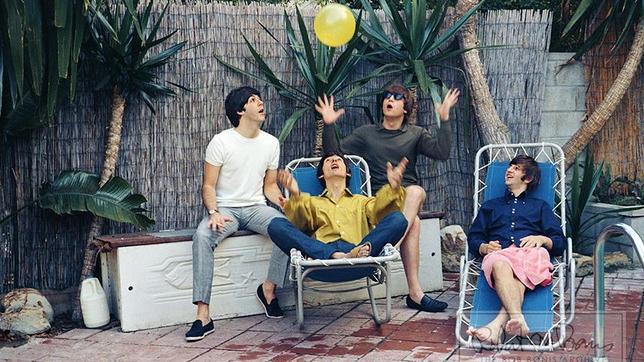 Imagen de los Beatles tomada por su road manager en Estados Unidos en 1964