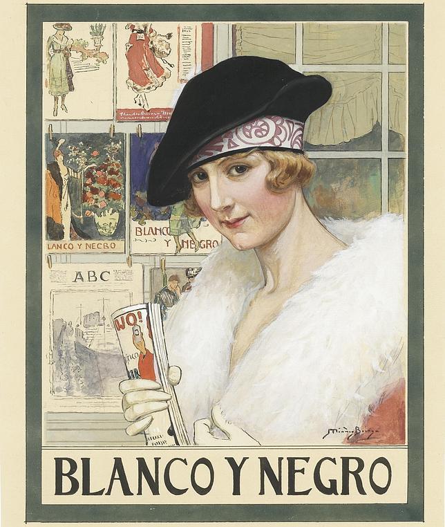 Méndez Bringa, el alma de «Blanco y negro», deslumbra en el Museo ABC