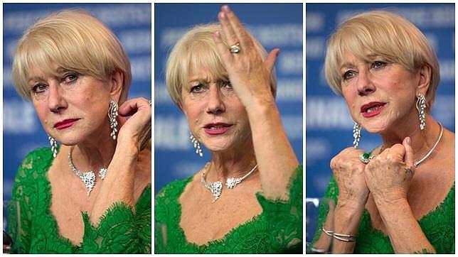 Helen Mirren llora en la Berlinale al hablar de su personaje en «Woman in Gold»