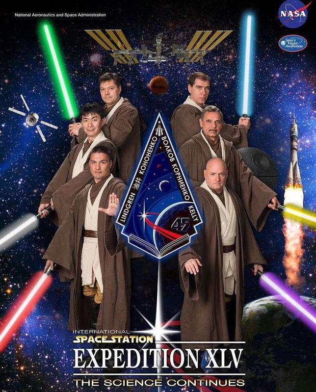 Estos «caballeros Jedi»viajarán a la Estación Espacial Internacional el próximo novimbre
