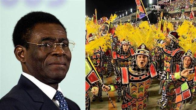 El dictador Obiang financia con tres millones de euros el carnaval de Río