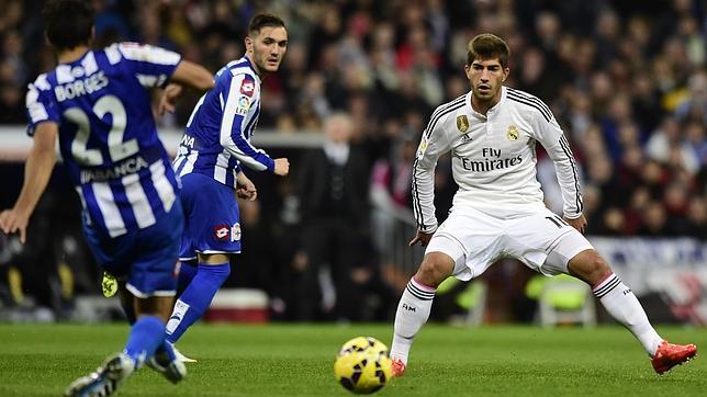 Lucas Silva se estrena con el Real Madrid