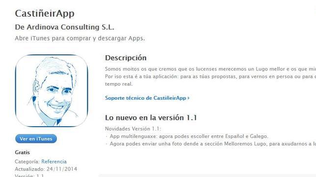 La CastiñeirAPP acumula 650 descargas y más de 200 interacciones en cuatro meses