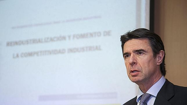 El ministro de Industria, Energía y Turismo José Manuel Soria