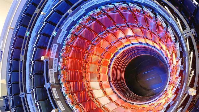 Una de las secciones del Gran Colisionador de Hadrones