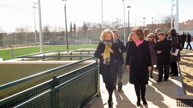 El polideportivo a María de Villota abrirá esta primavera en Villaverde